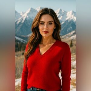 Luxury Cashmere Holiday Sweater Normcore Minimalist Scandi Christmas Buttery